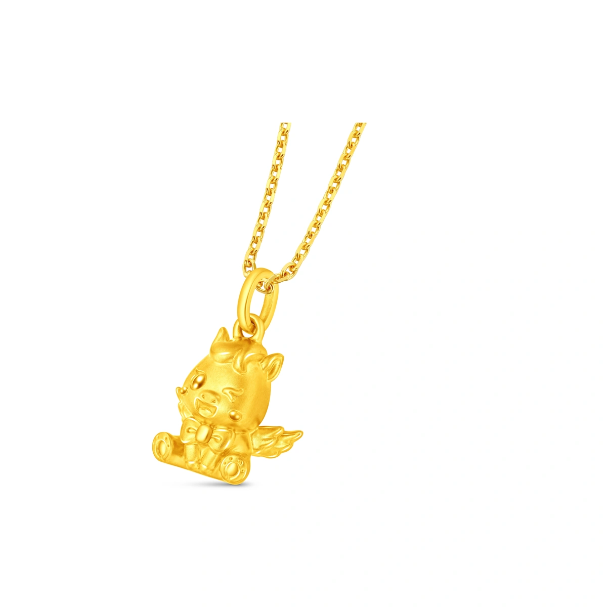 999 Gold pendant