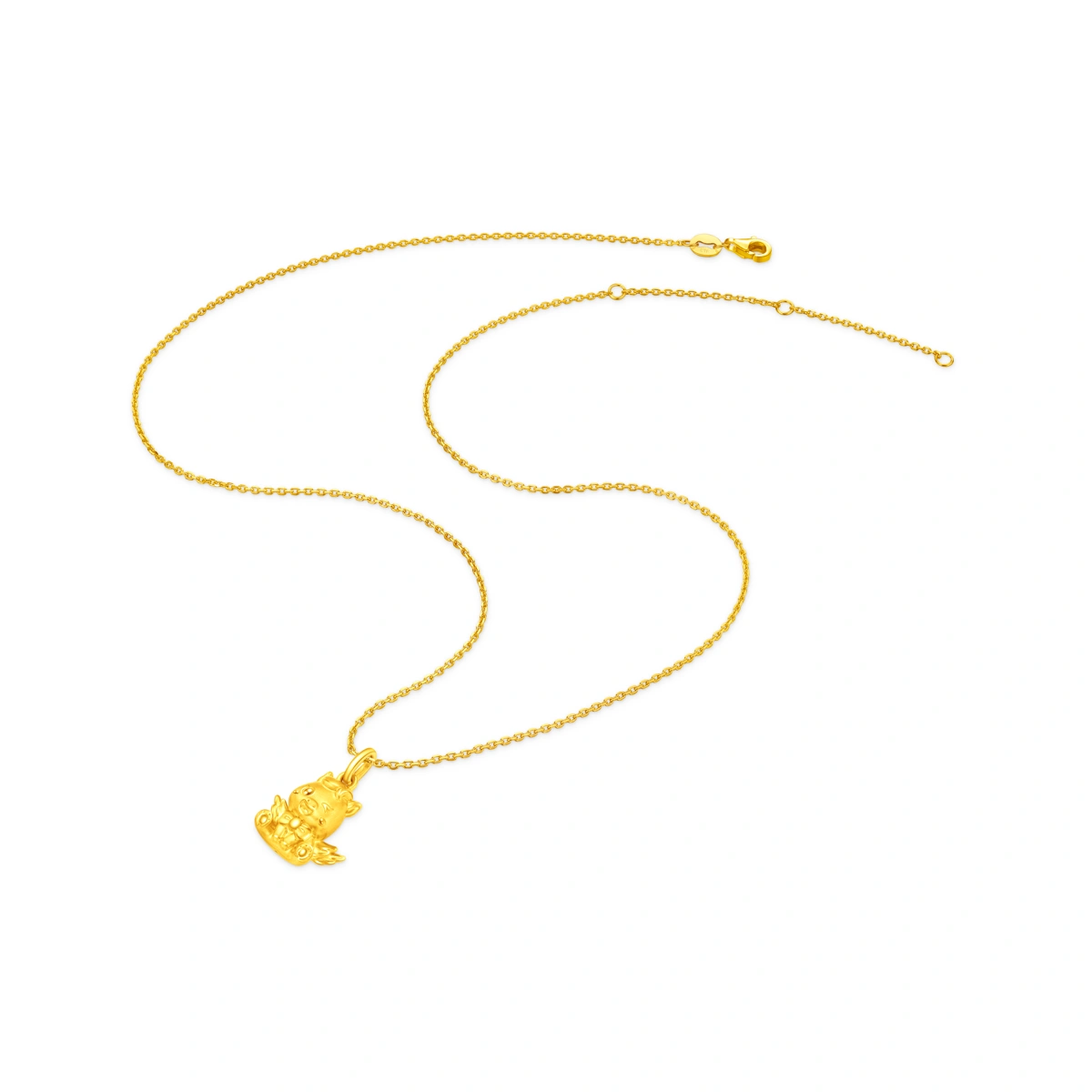999 Gold pendant