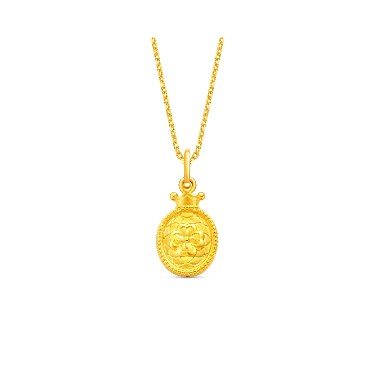 999 Gold pendant