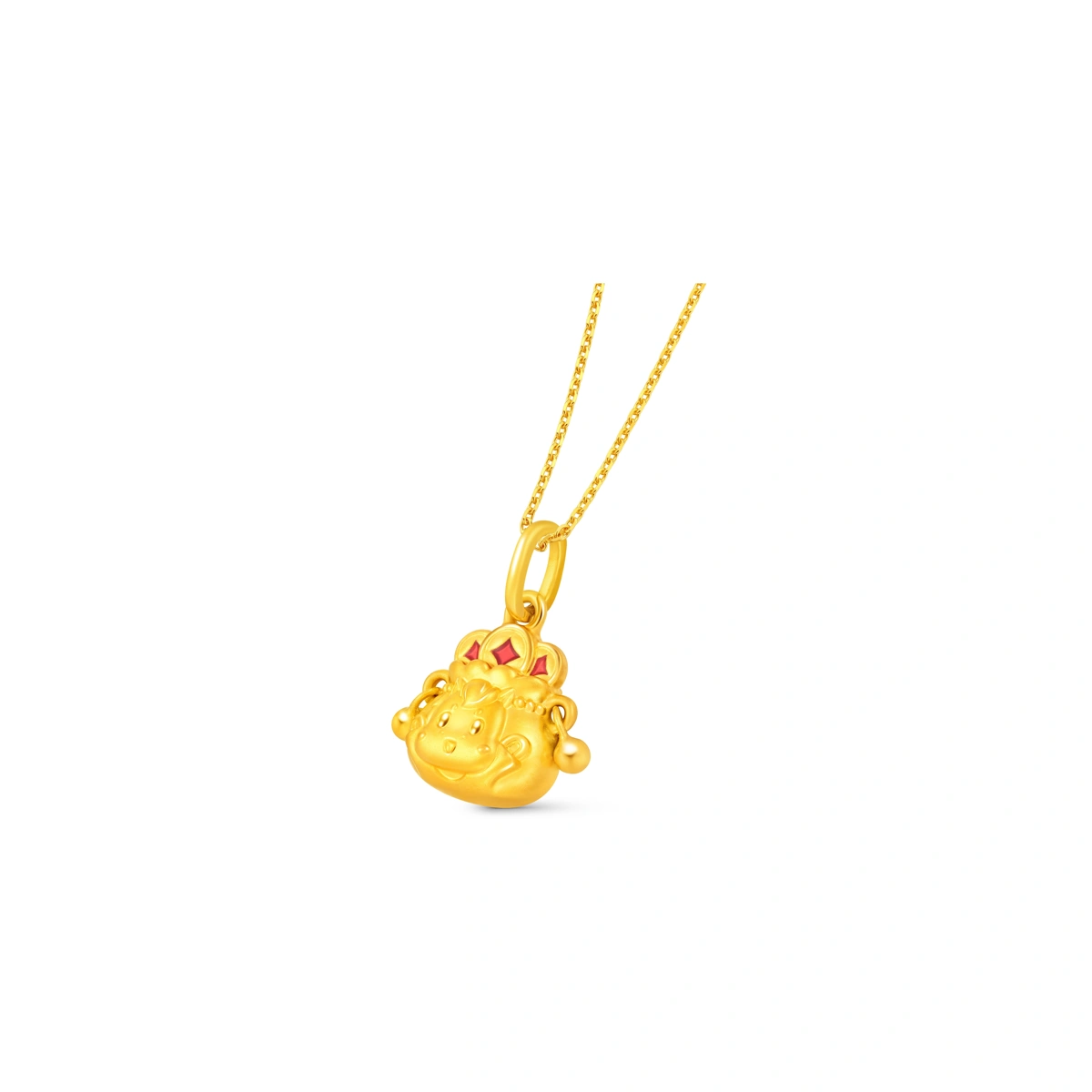 999 Gold pendant