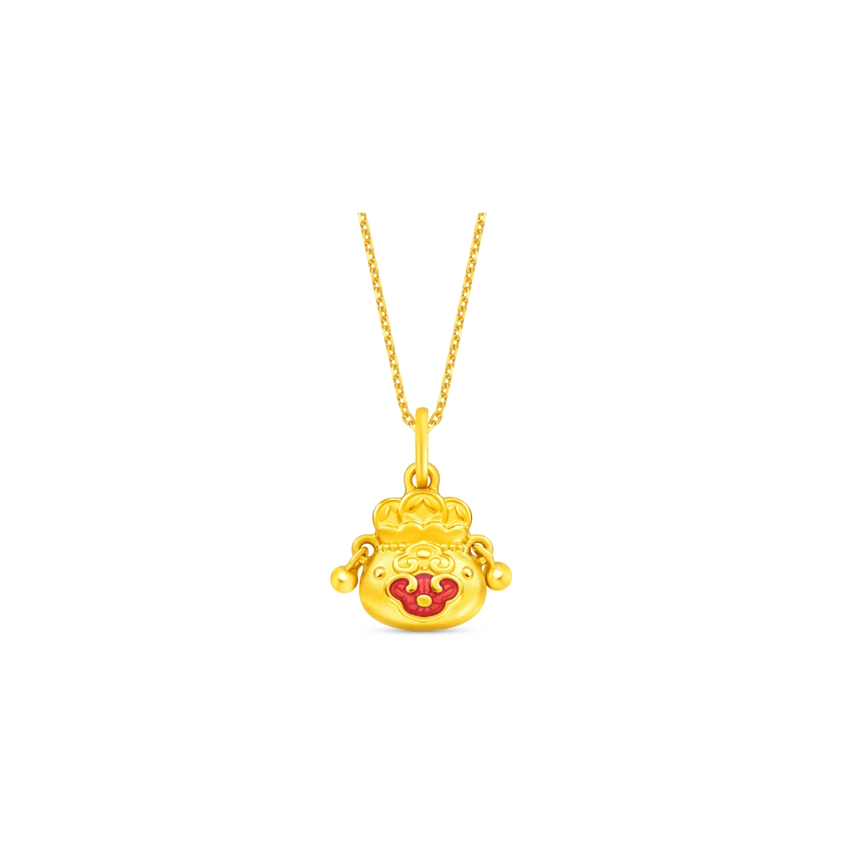 999 Gold pendant