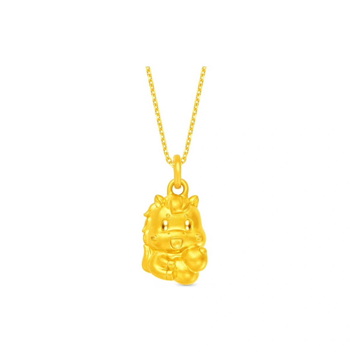 999 Gold pendant