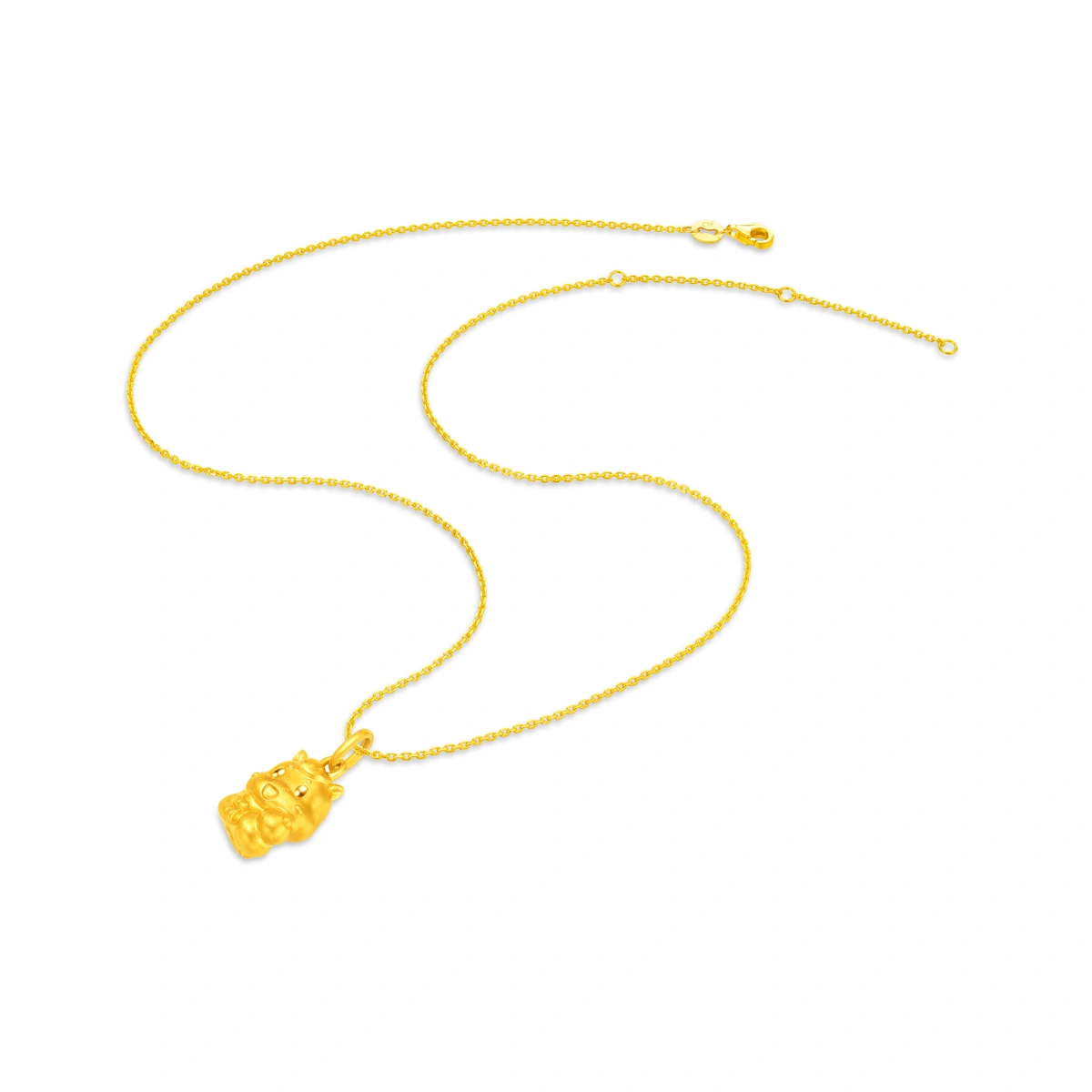 999 Gold pendant