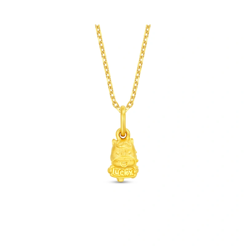 999 Gold pendant