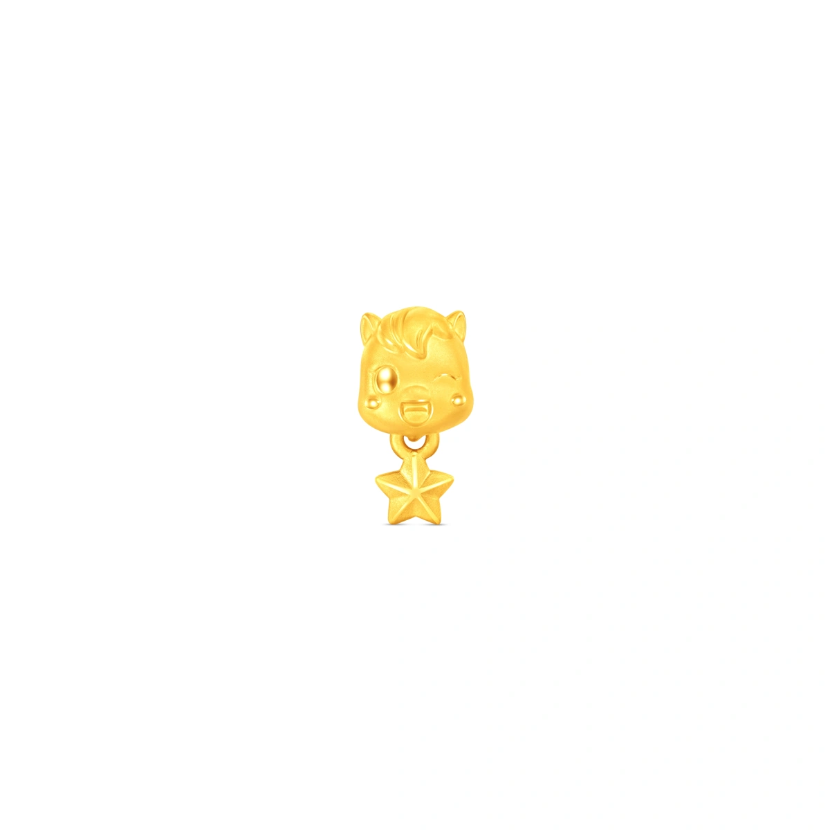 999 Gold charm