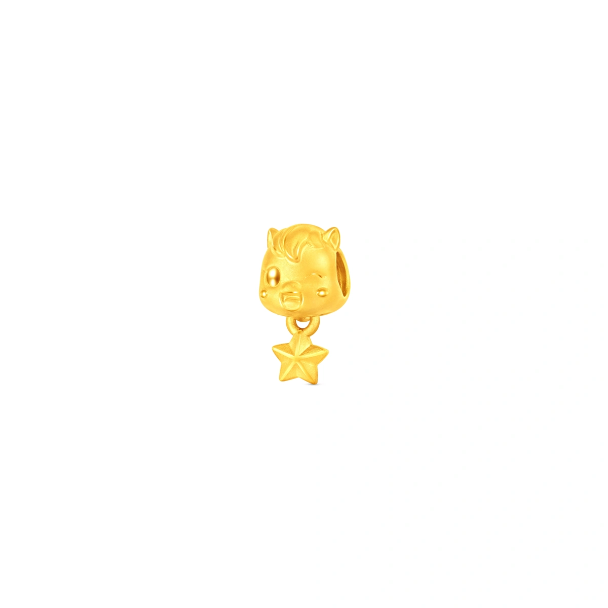 999 Gold charm