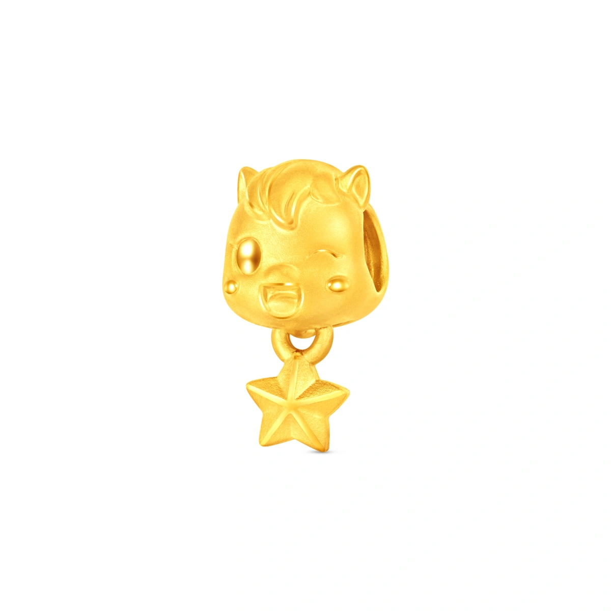 999 Gold charm