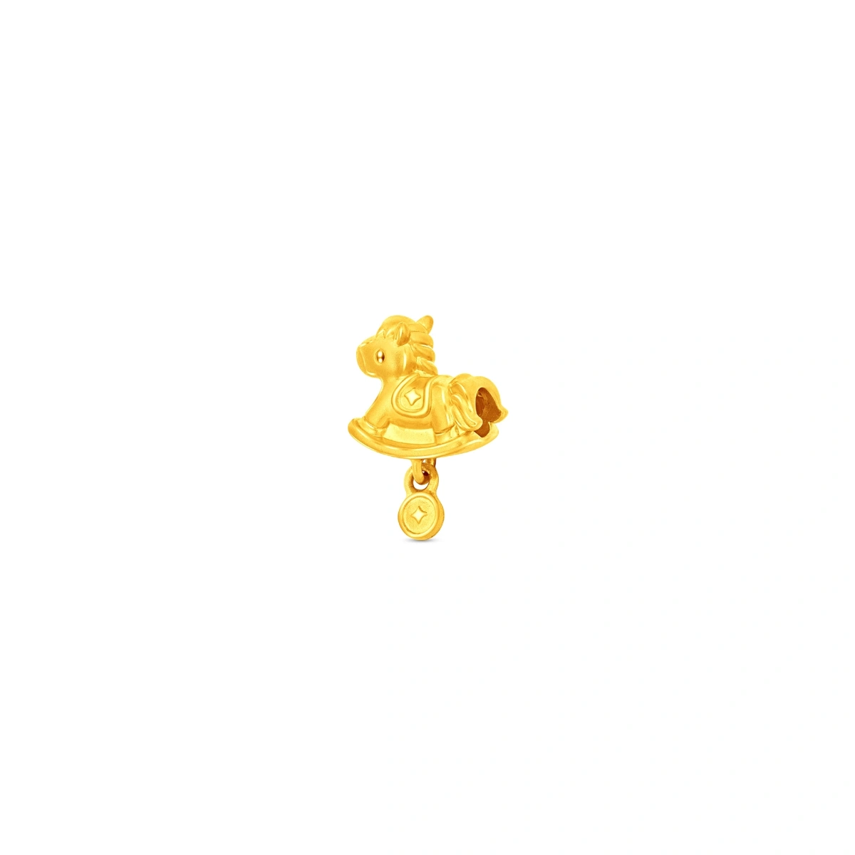 999 Gold charm