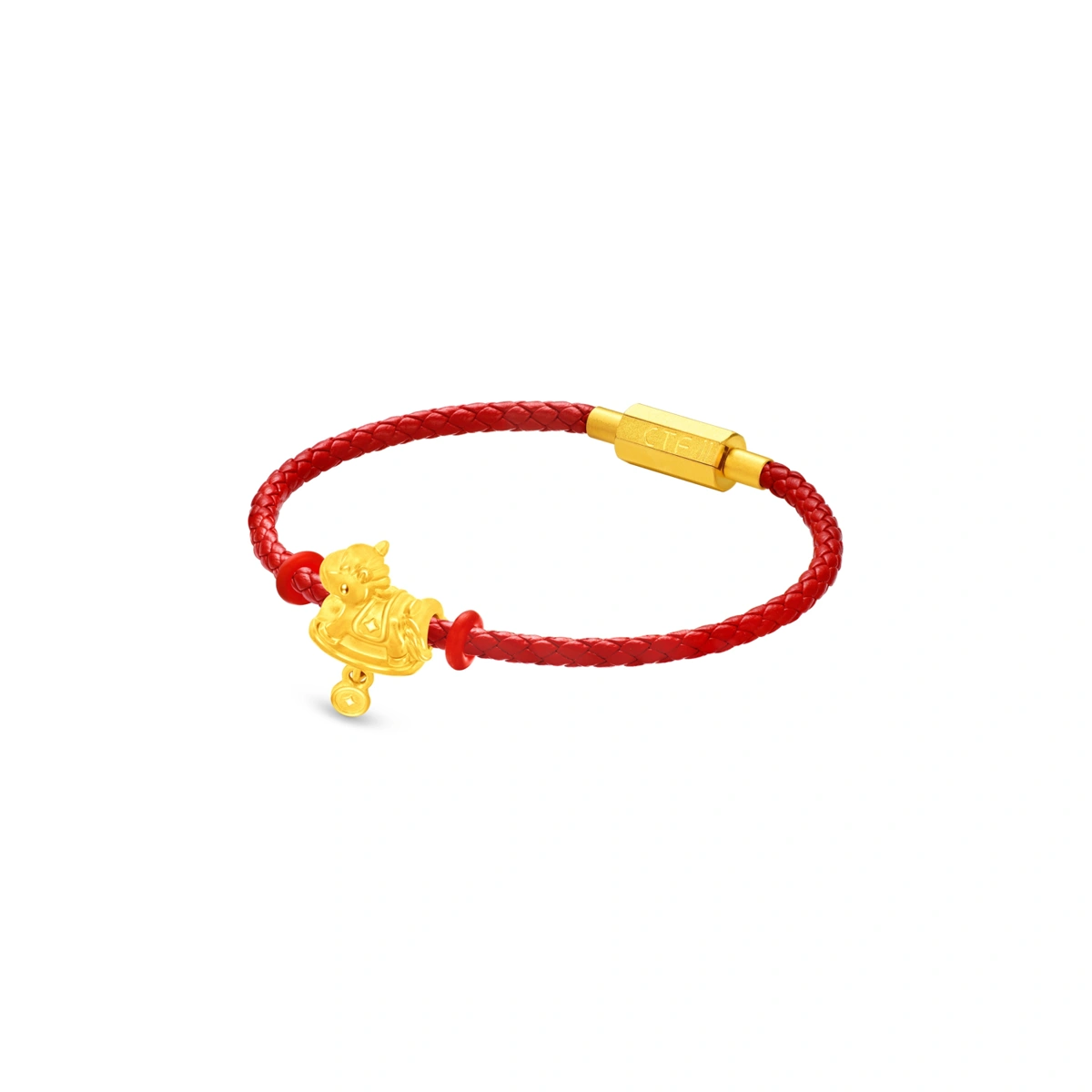 錢幣木馬999足金工藝精品串飾