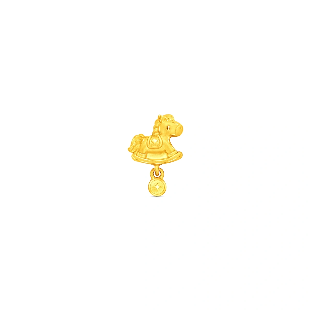 999 Gold charm