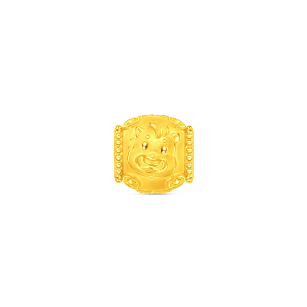 999 Gold charm