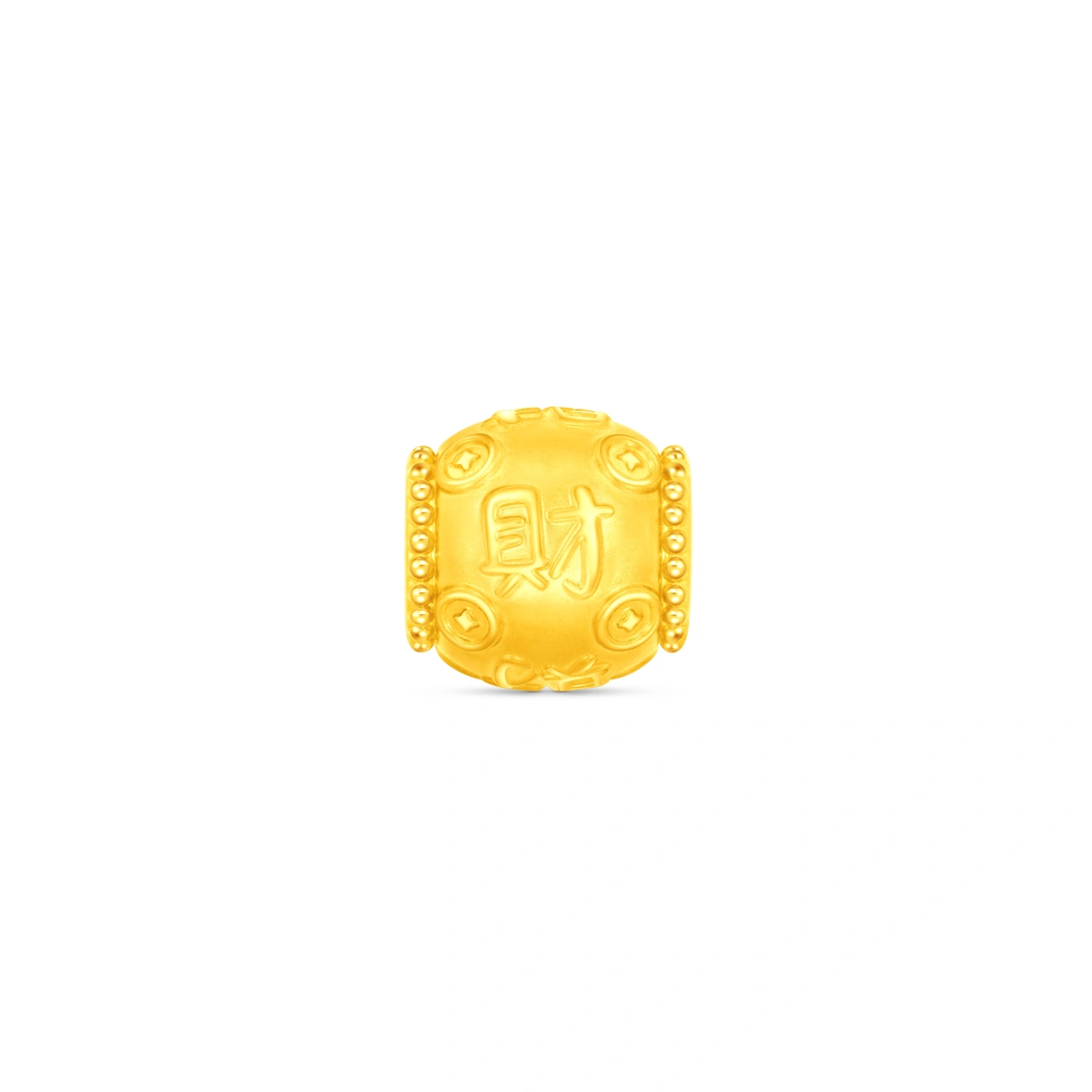 999 Gold charm