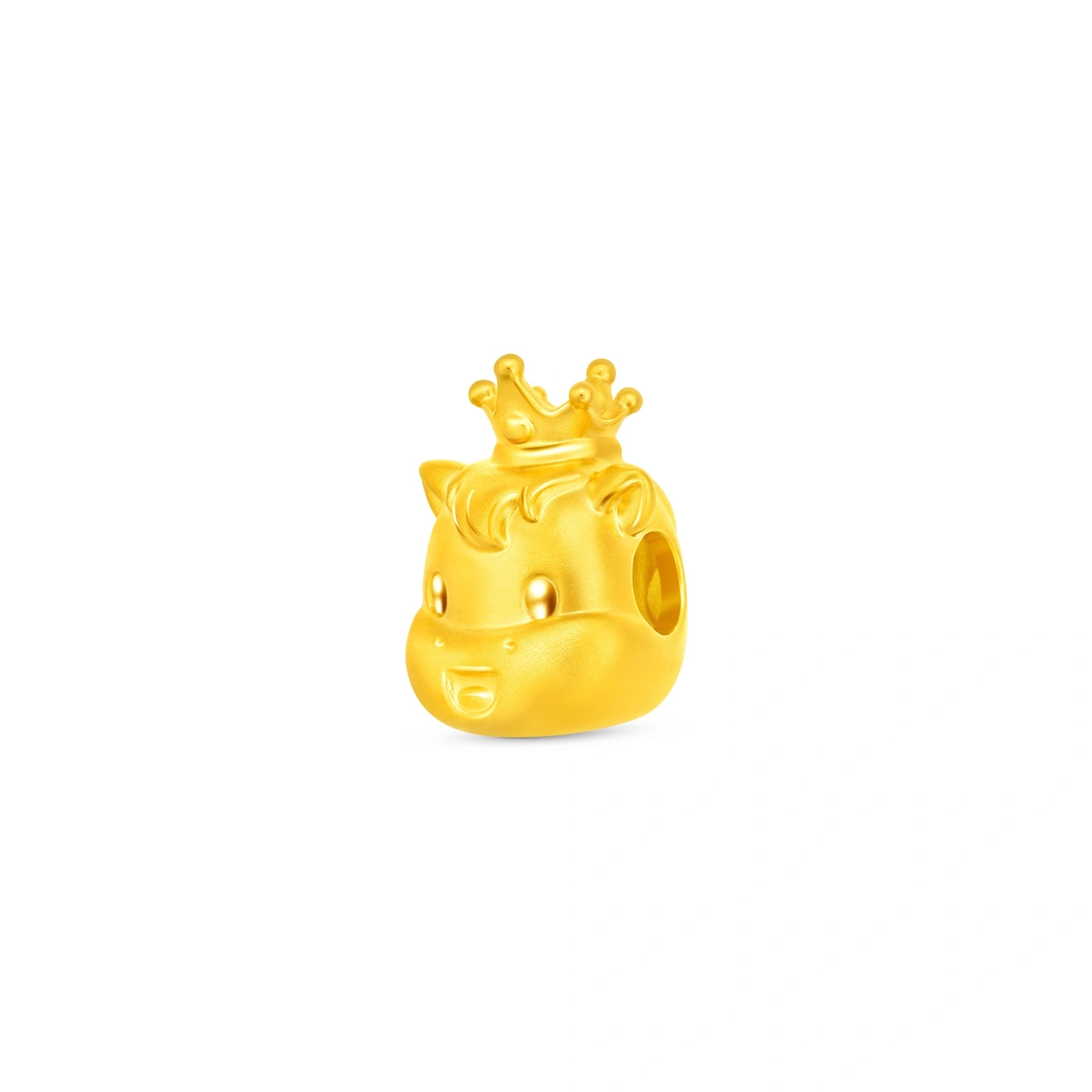 999 Gold charm