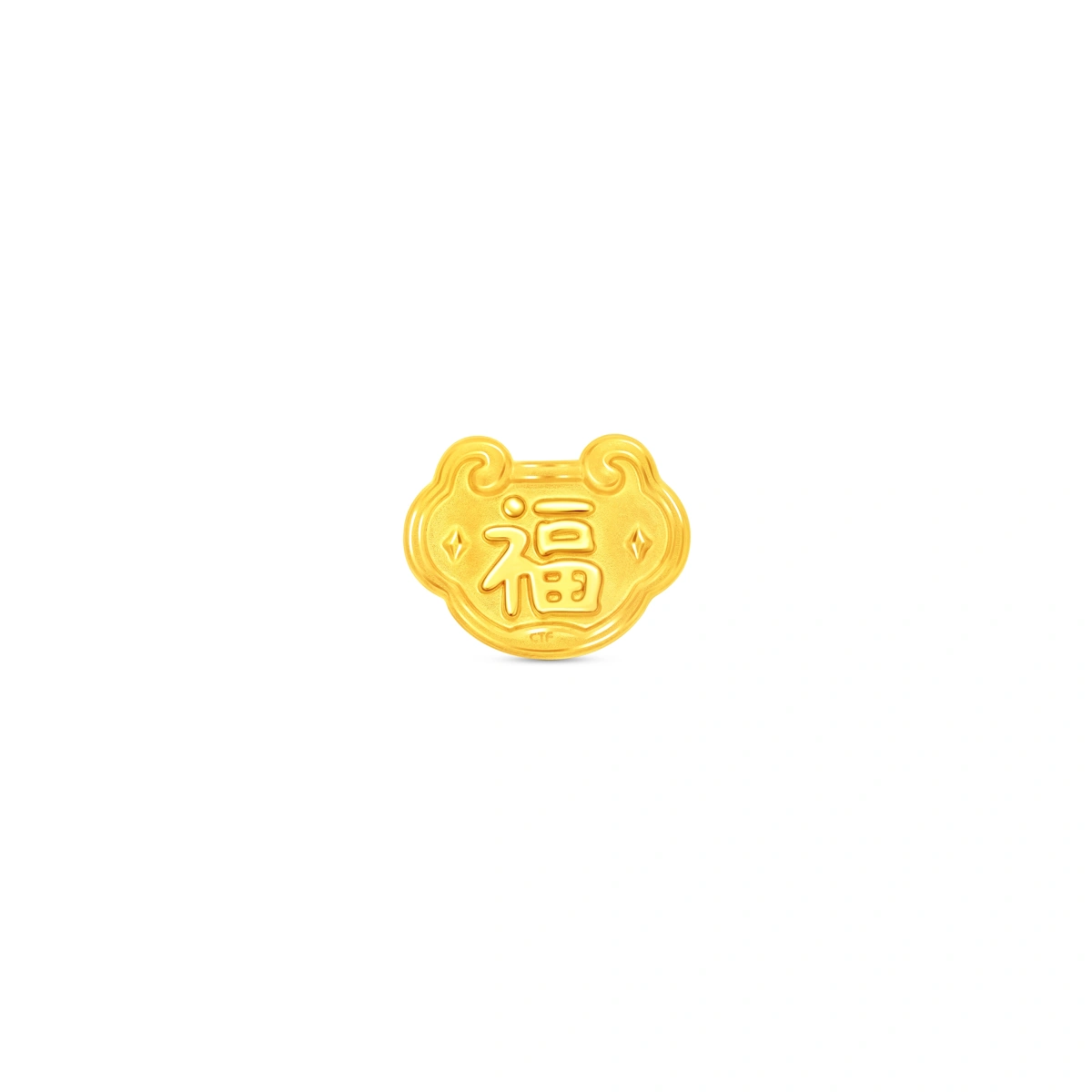 999 Gold charm