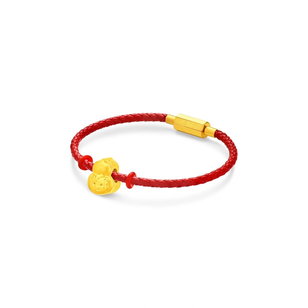 Horse with Gourd 999 Gold charm