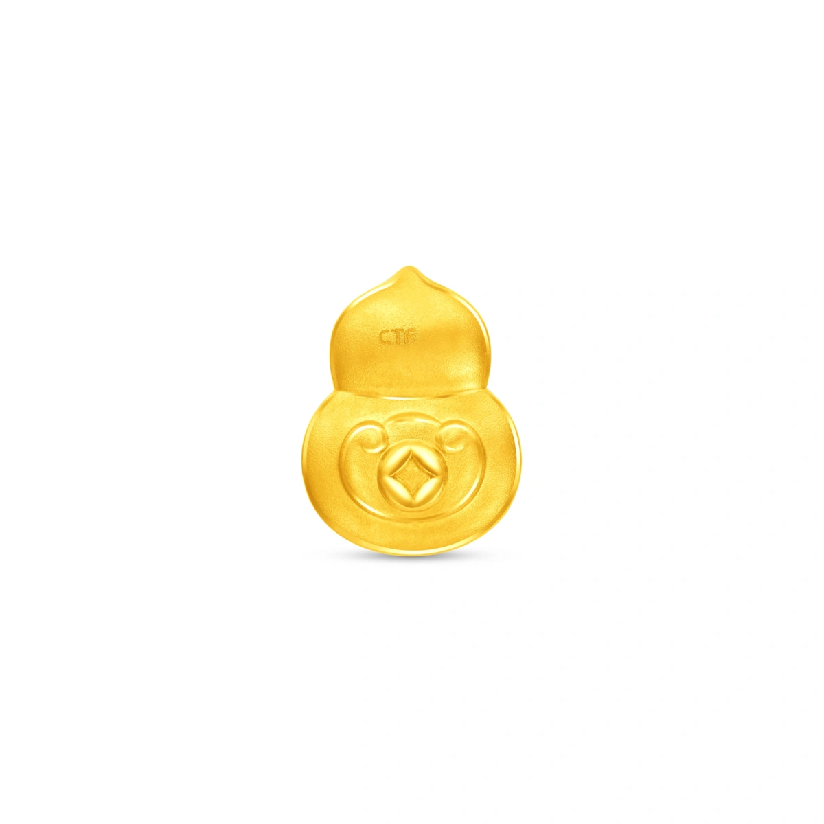 Horse with Gourd 999 Gold charm