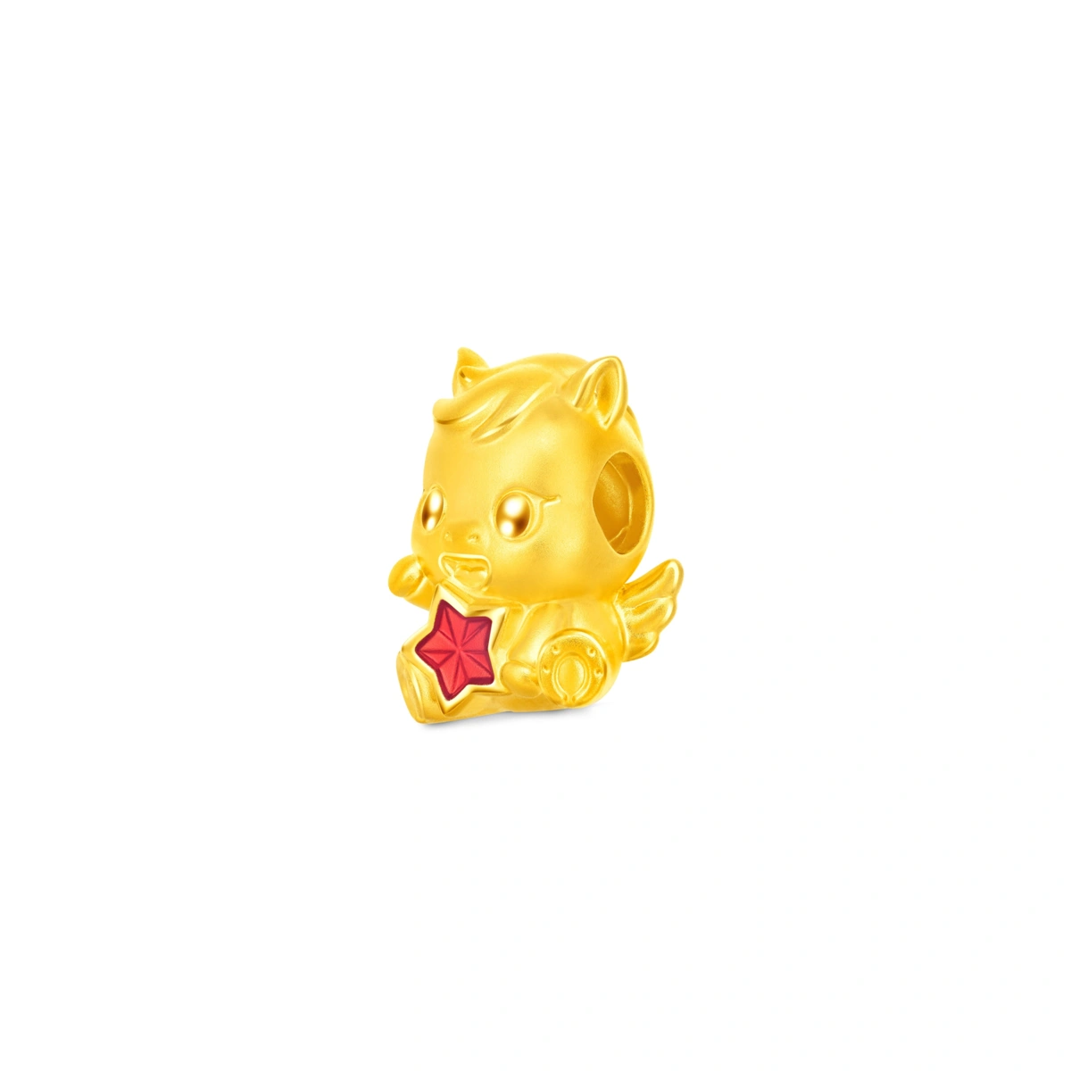 999 Gold charm