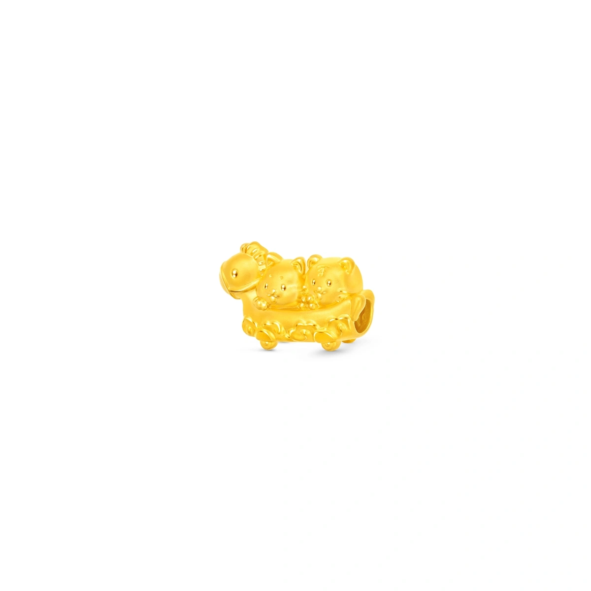 馬虎狗999足金工藝精品串飾