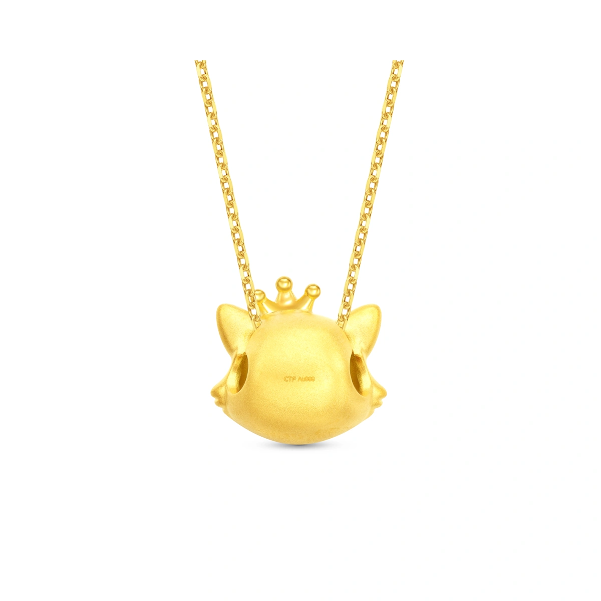 Cat 999 Gold charm