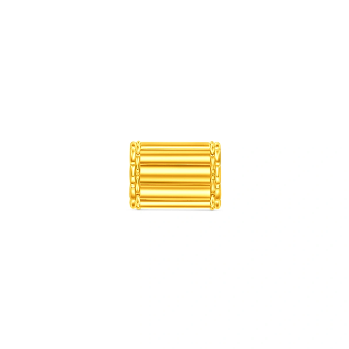 Geometry 999 Gold charm