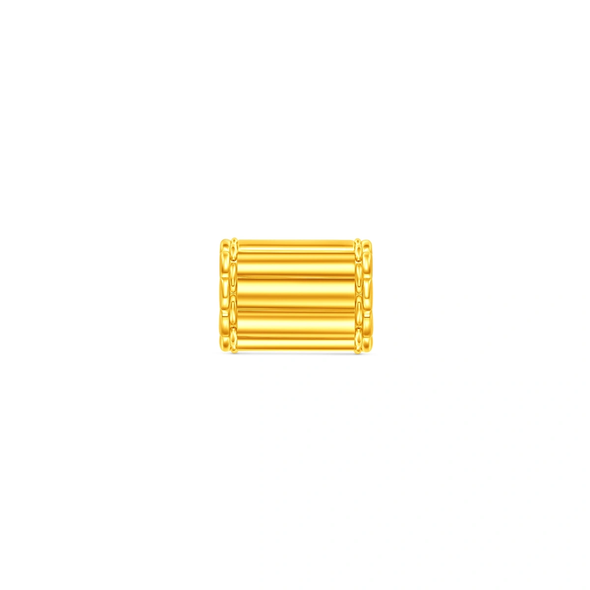 Geometry 999 Gold charm