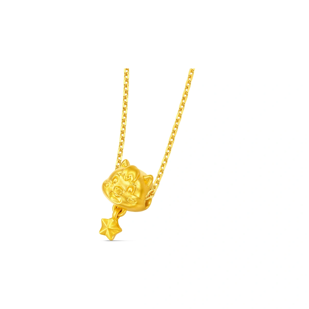 999 Gold charm