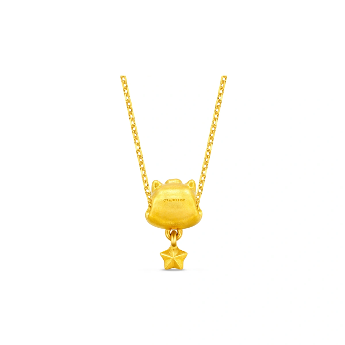 999 Gold charm
