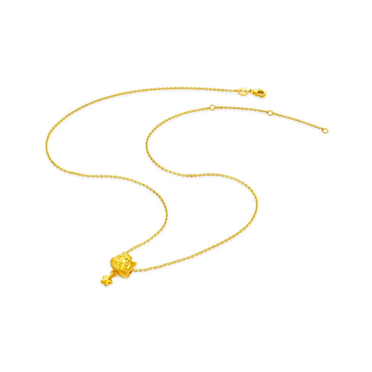 999 Gold charm