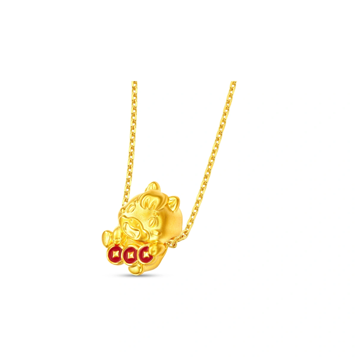 999 Gold charm