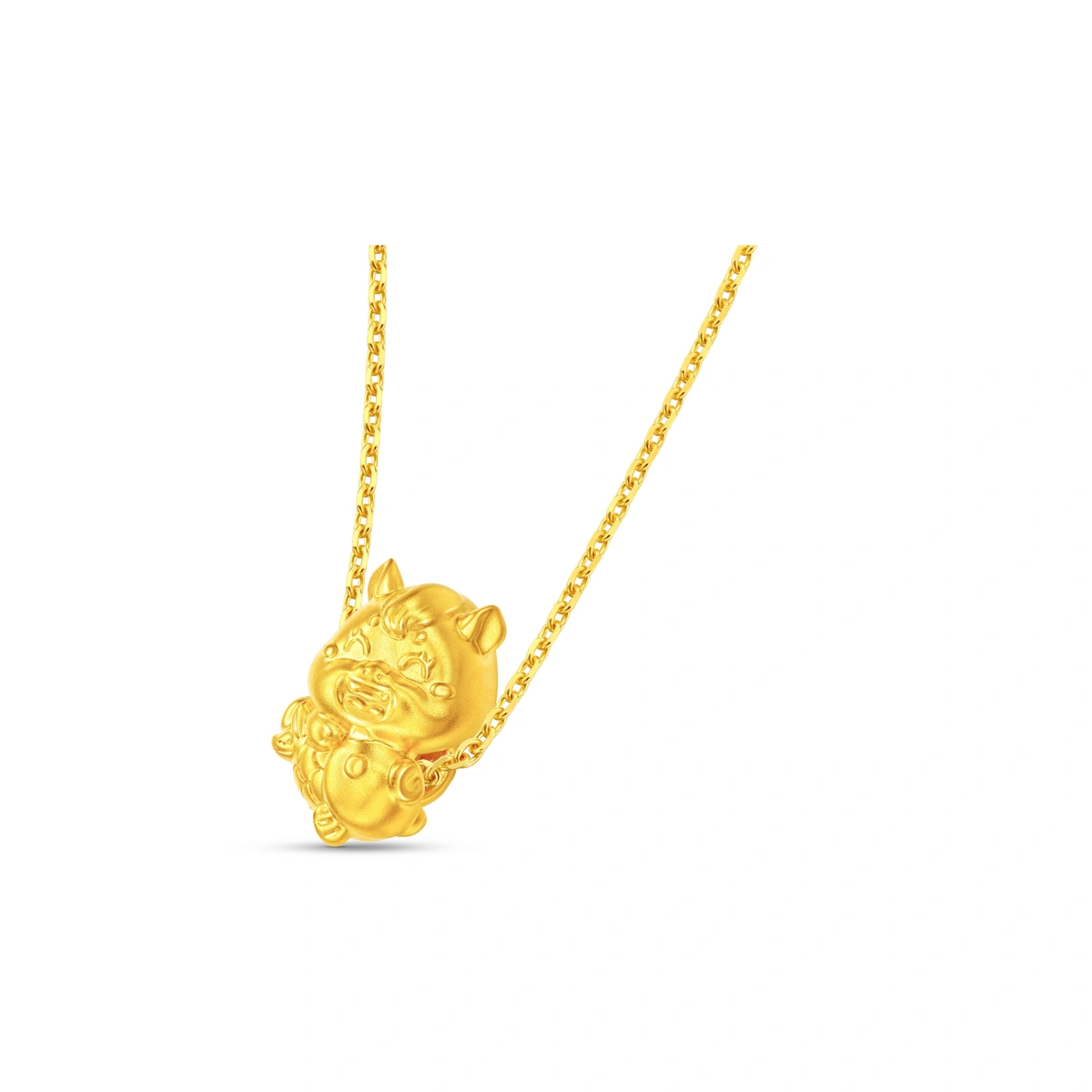999 Gold charm