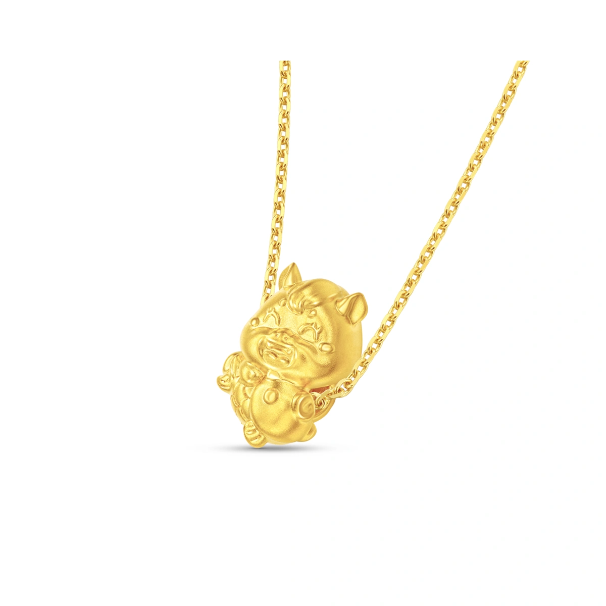 999 Gold charm