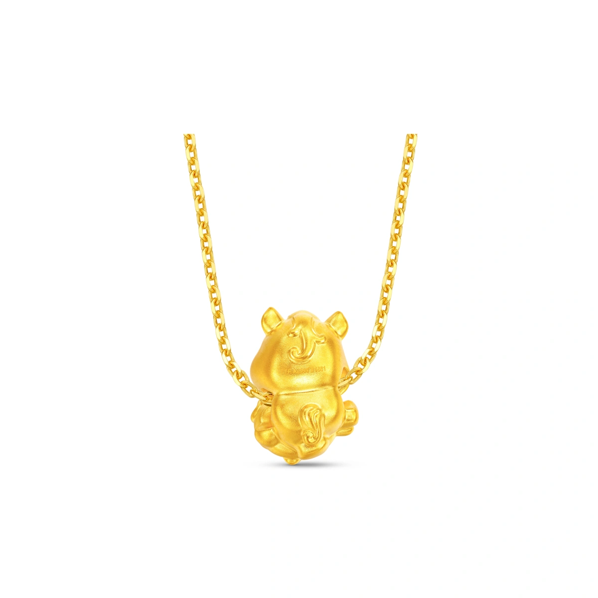 999 Gold charm