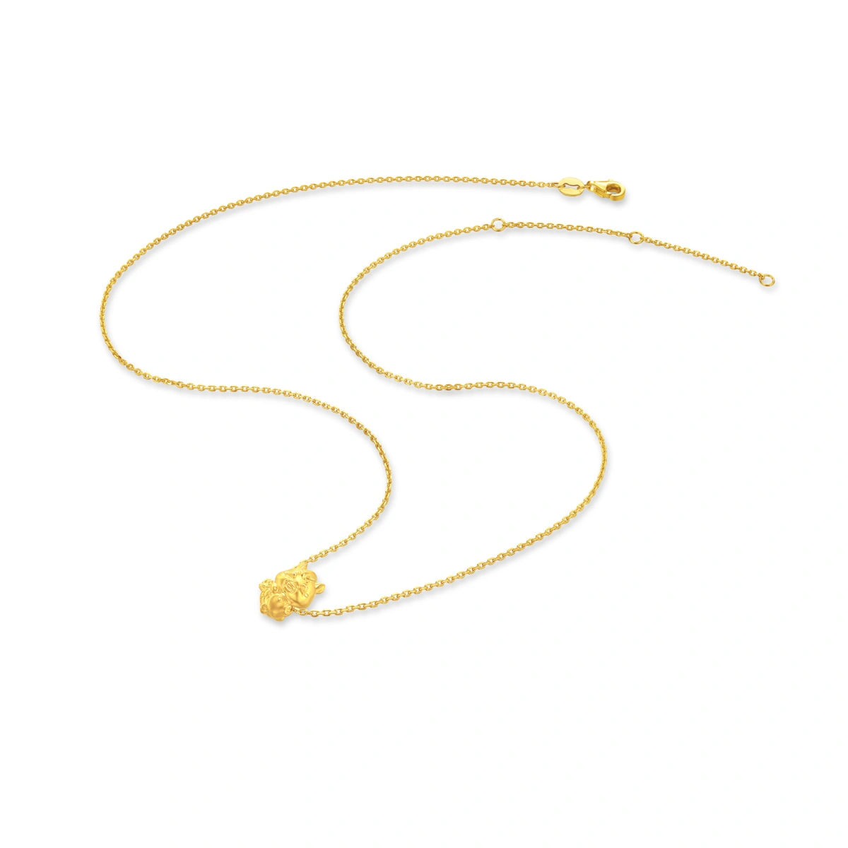 999 Gold charm