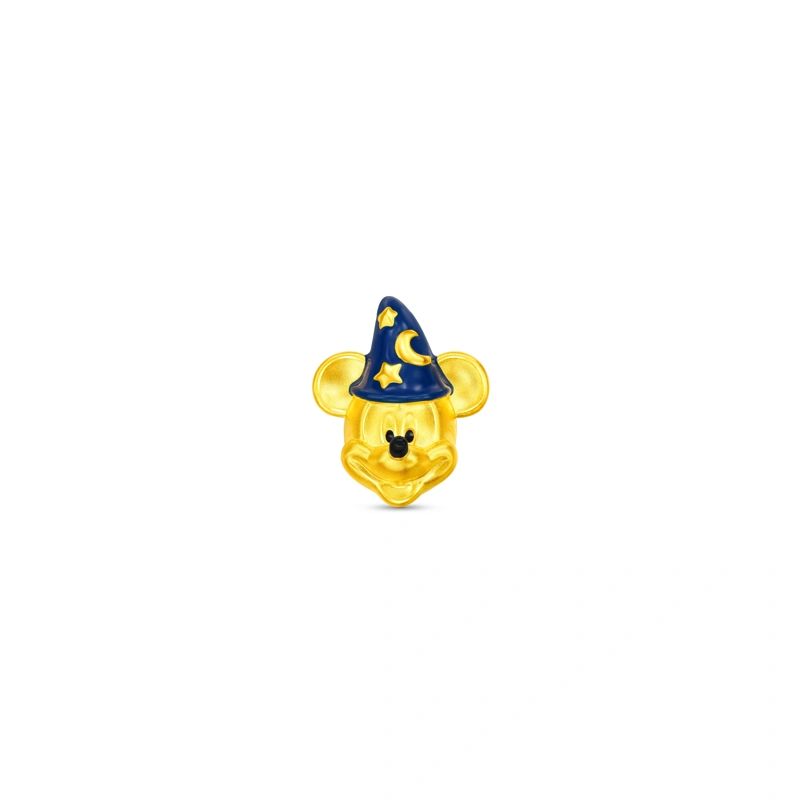 999 Gold charm