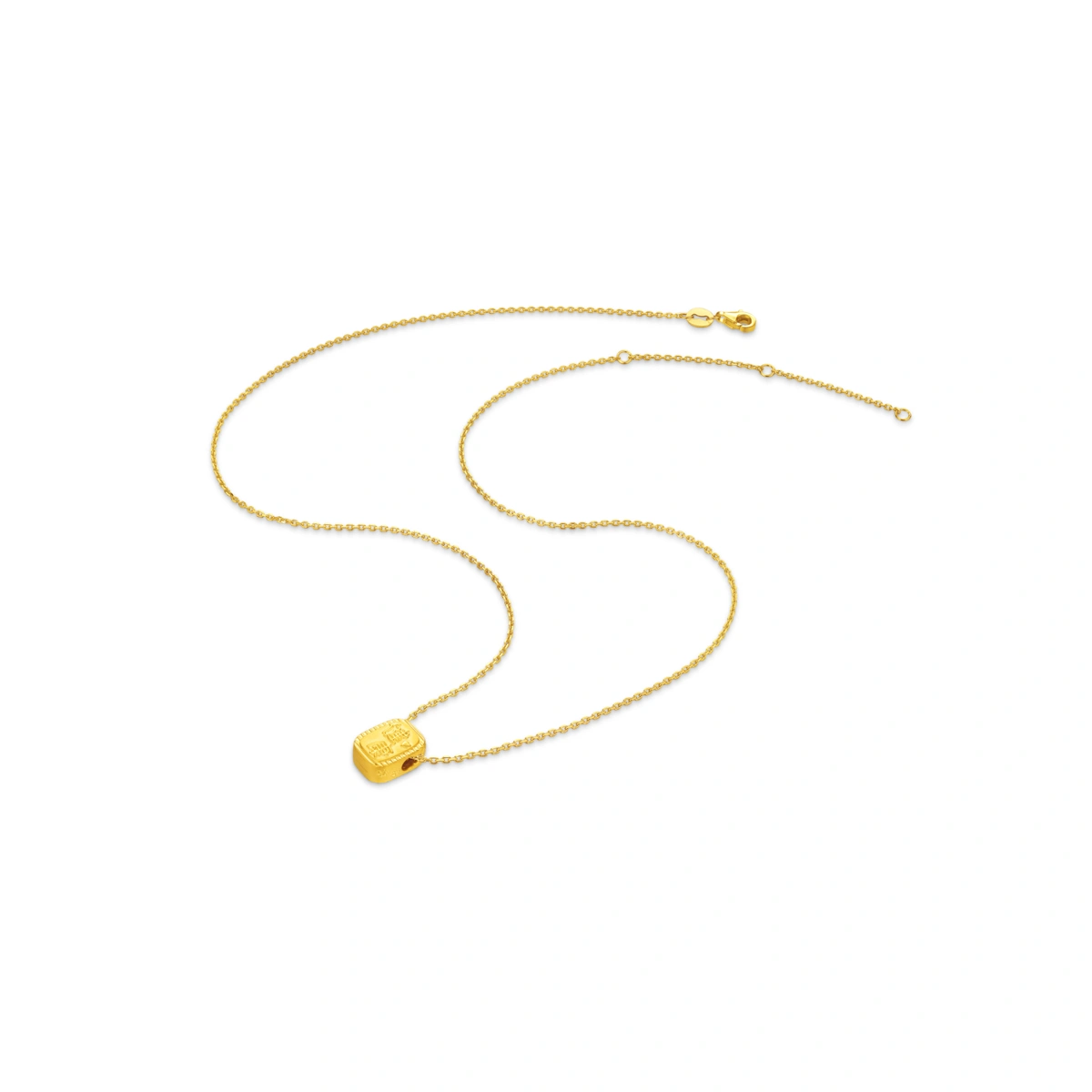 健康貓999足金工藝精品串飾