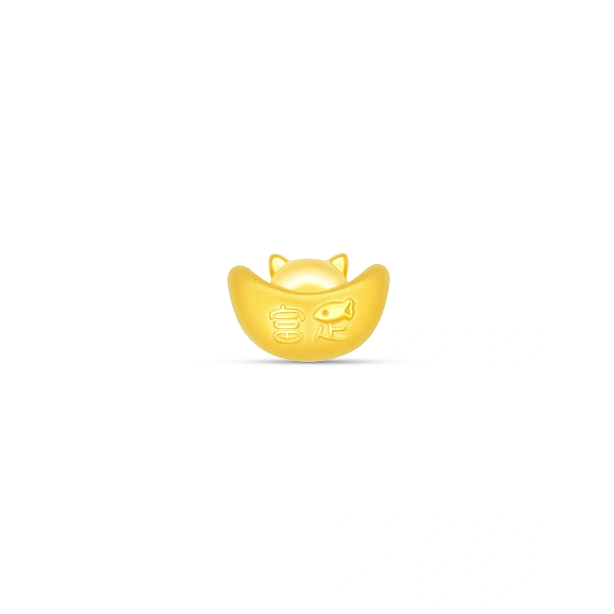 Yuanbao 999 Gold charm