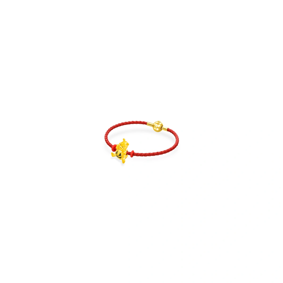 Halloween Winnie The Pooh 999 Gold charm