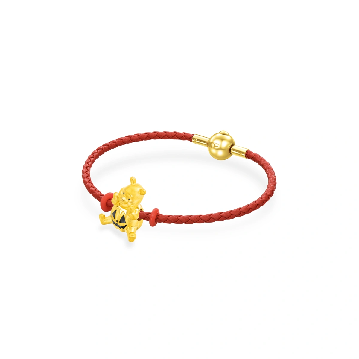 小熊維尼999足金工藝精品串飾