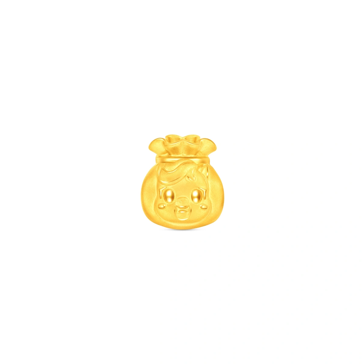 999 Gold charm