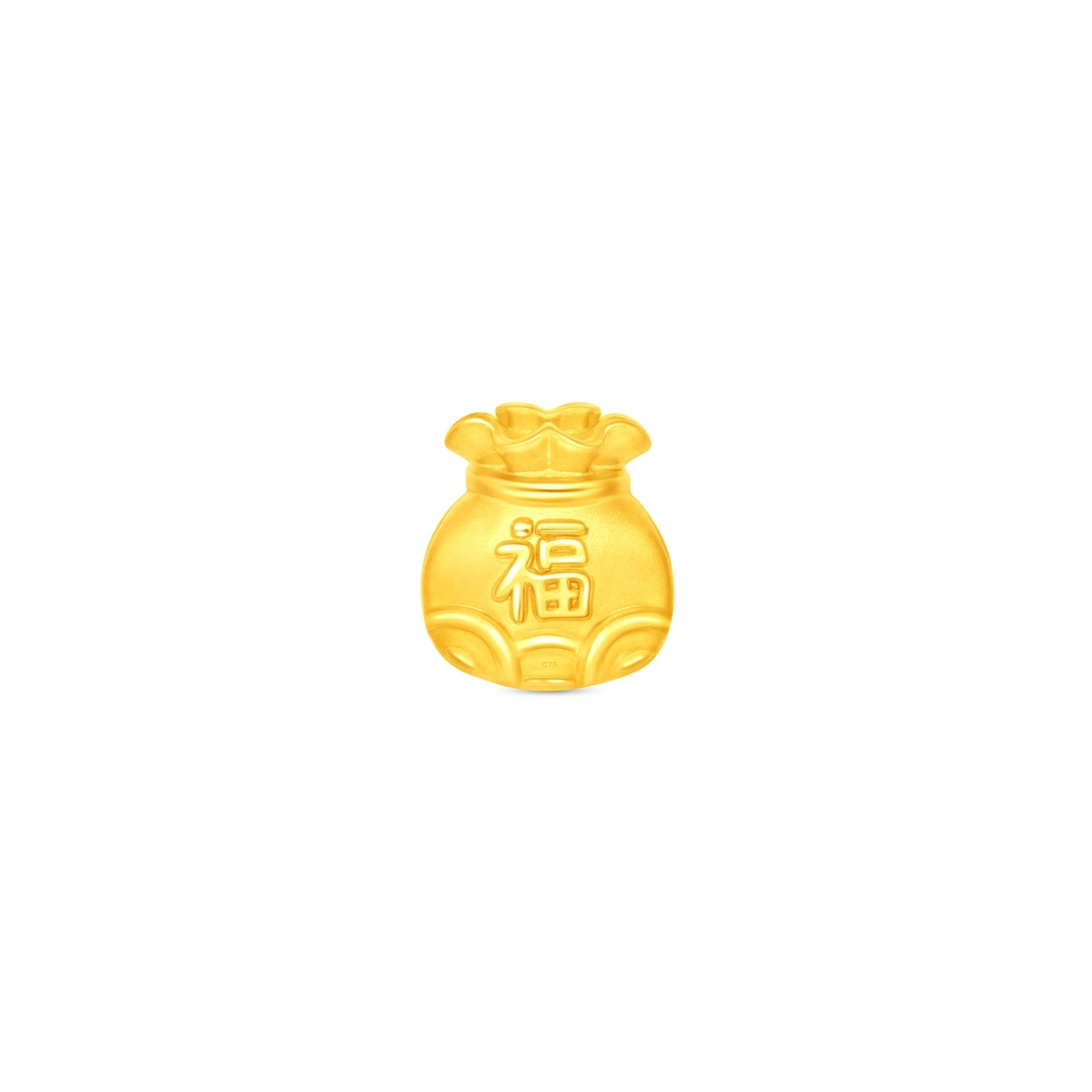 999 Gold charm