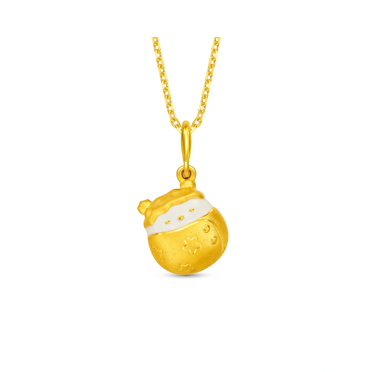 Newborn Collection - Shirokuma 999 Gold pendant