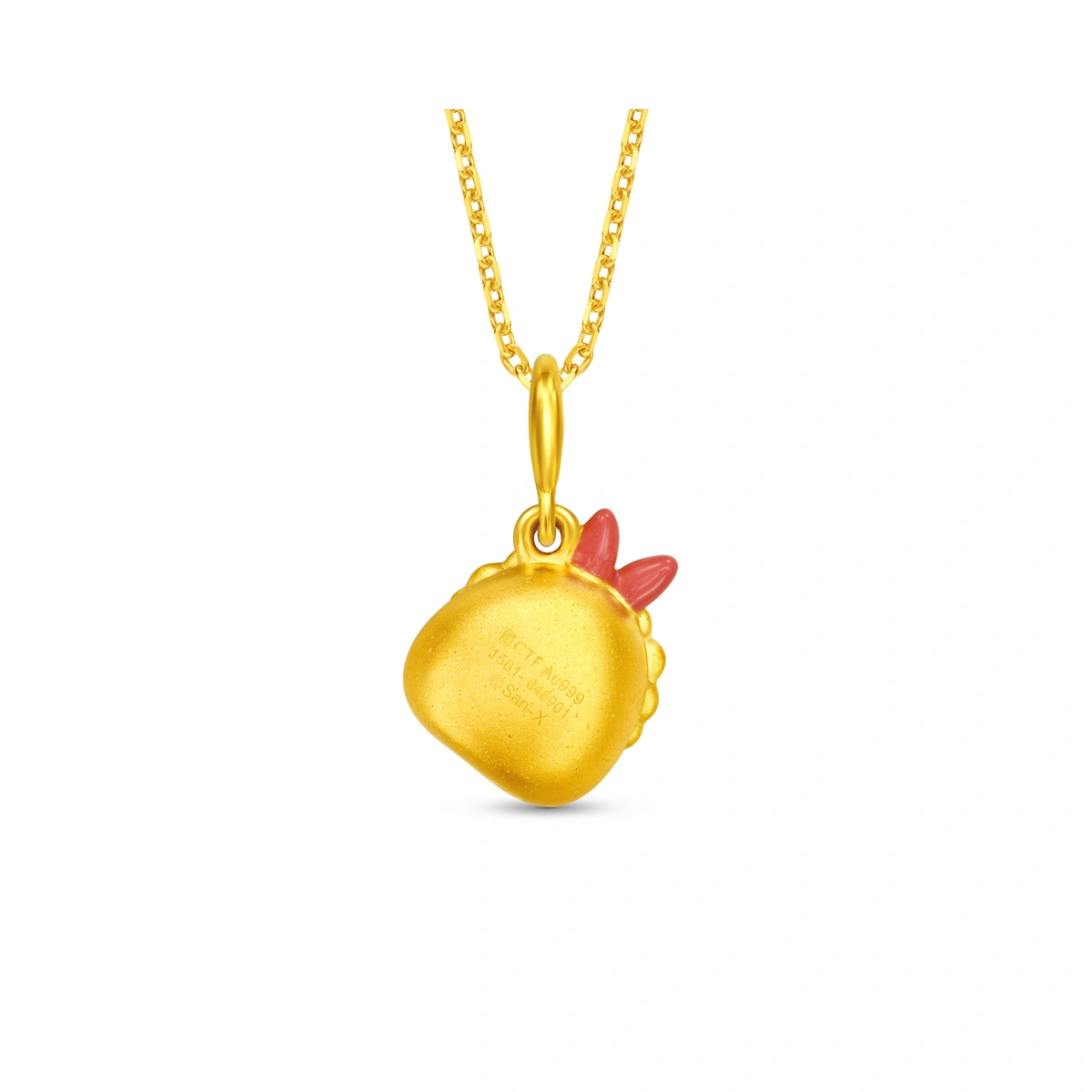 Newborn Collection - Ebifurai no shippo 999 Gold pendant