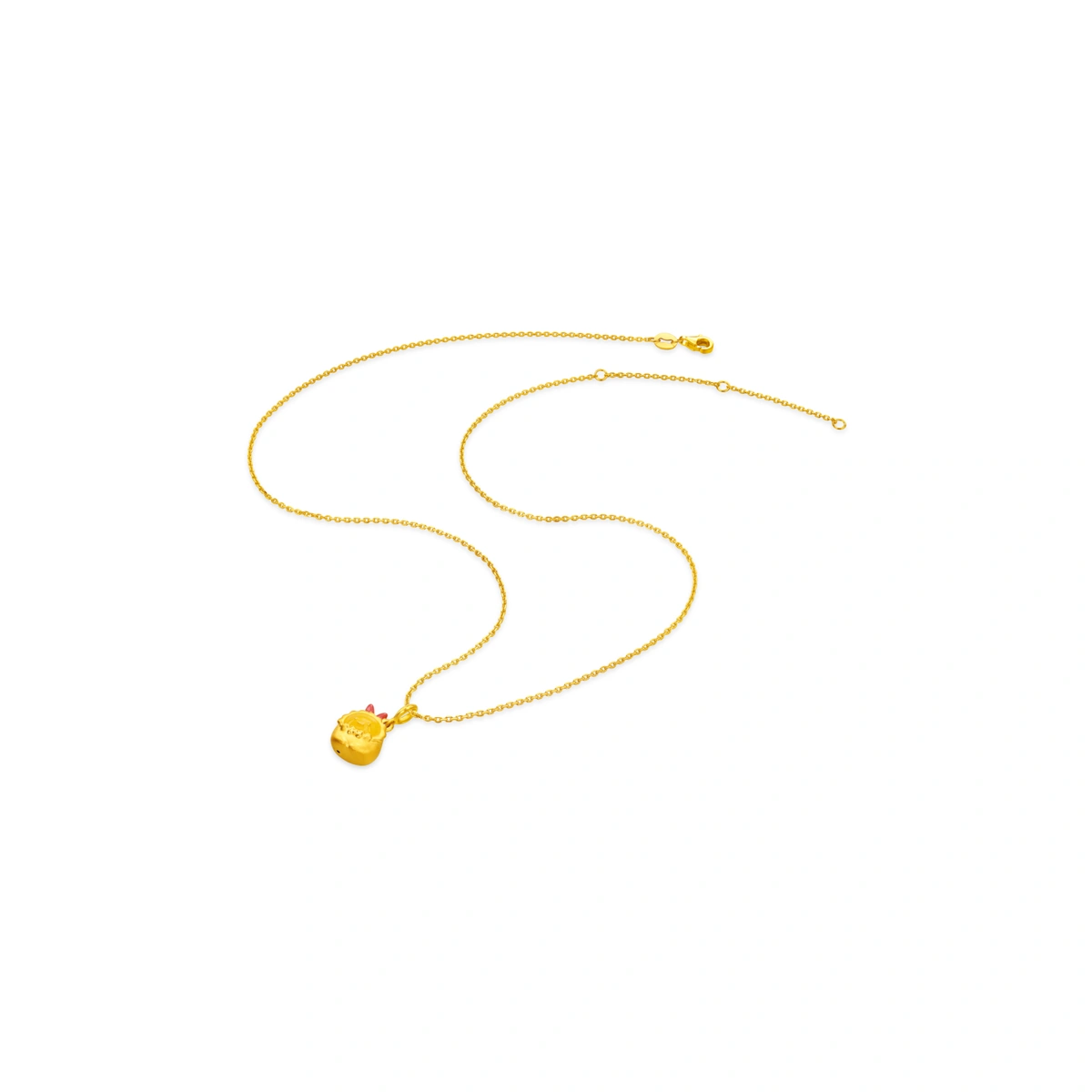 初生系列 &ndash; 炸蝦尾999足金工藝精品吊墜