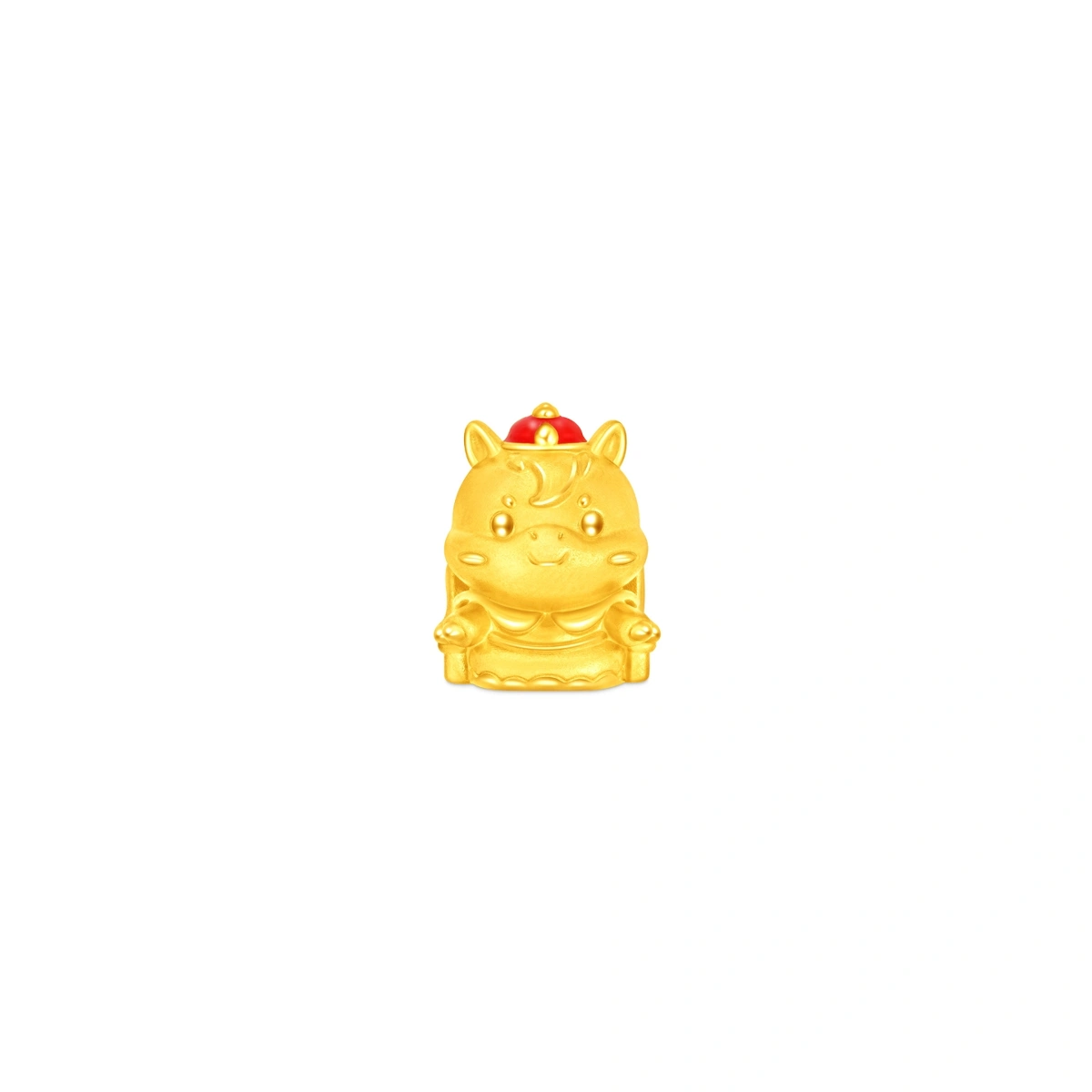 皇阿馬999足金工藝精品串飾