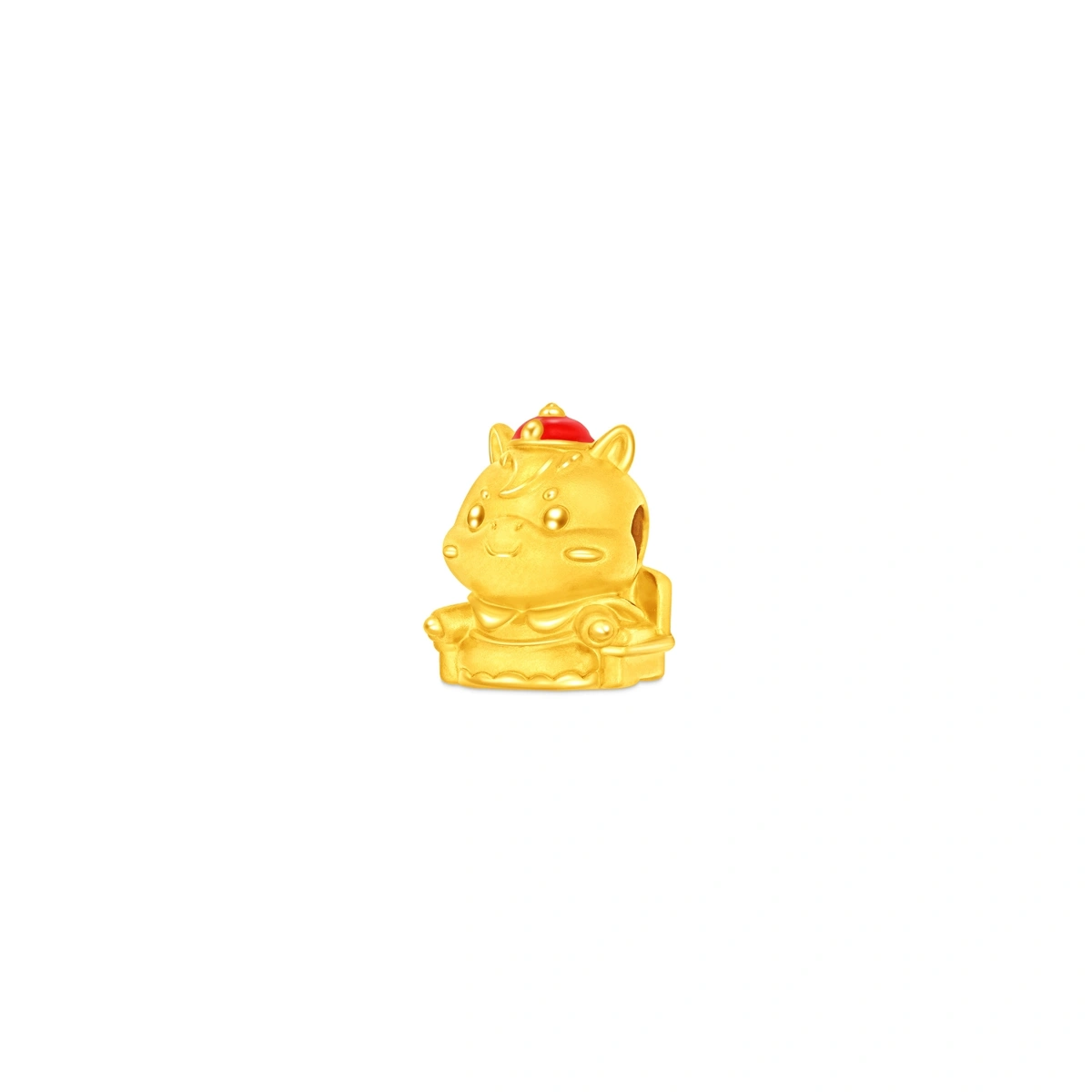 皇阿馬999足金工藝精品串飾