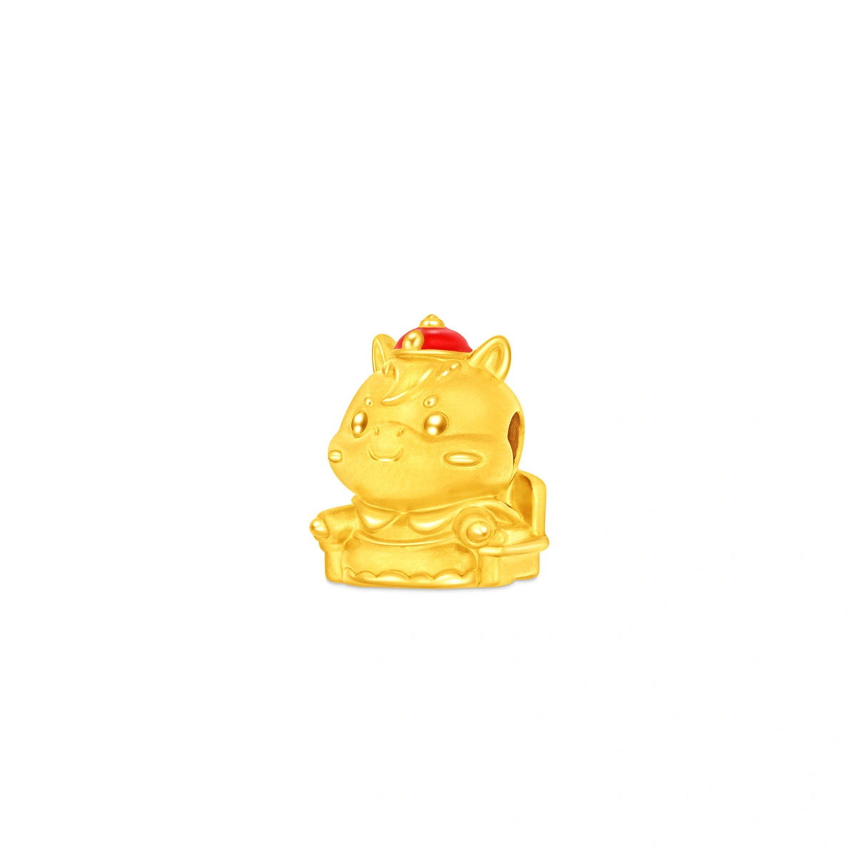 皇阿馬999足金工藝精品串飾