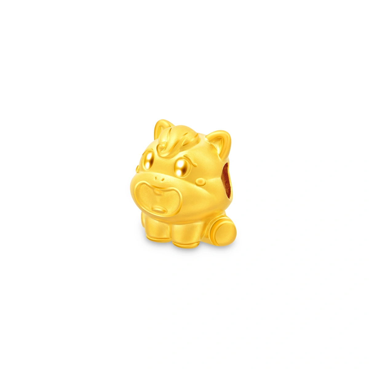 999 Gold charm