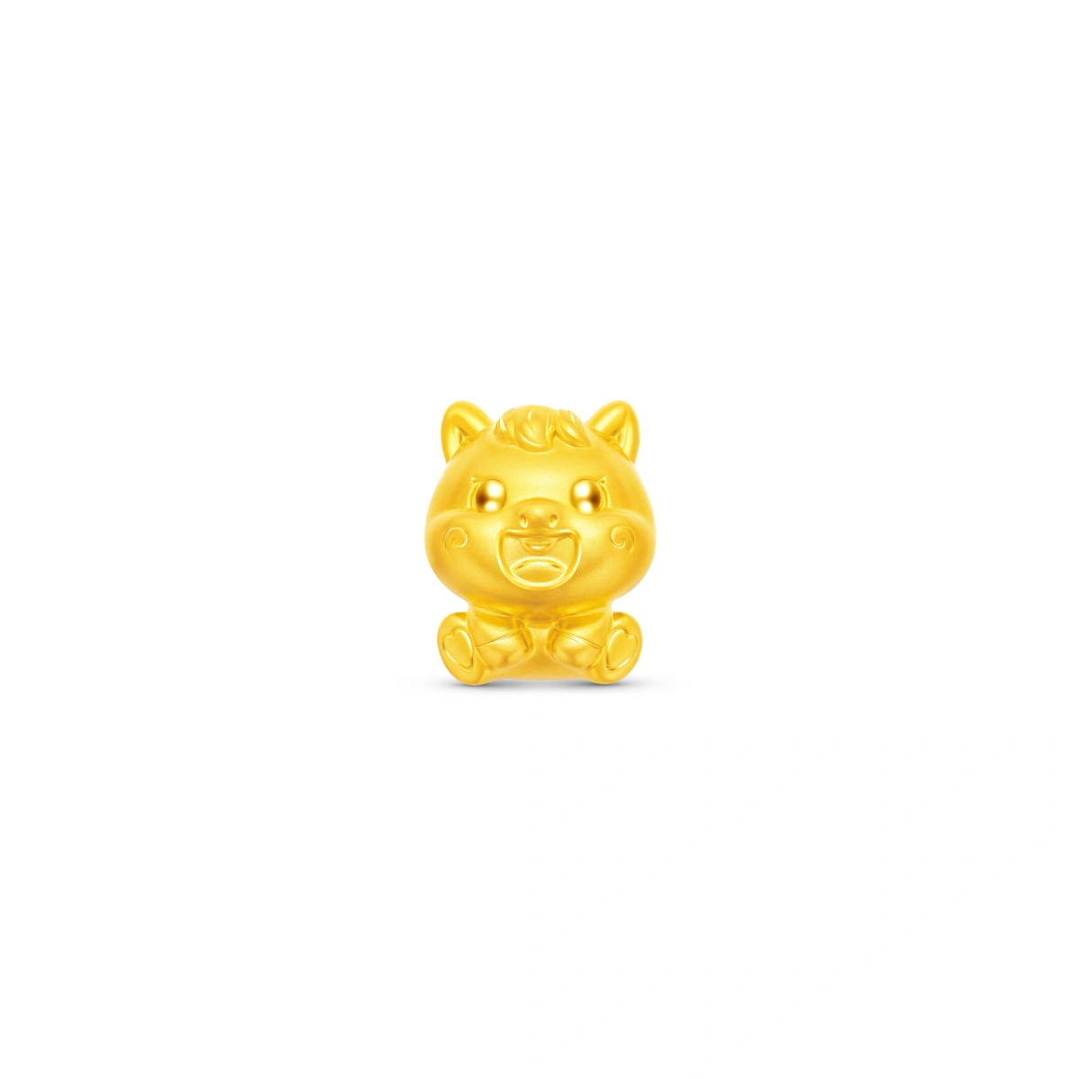 999 Gold charm
