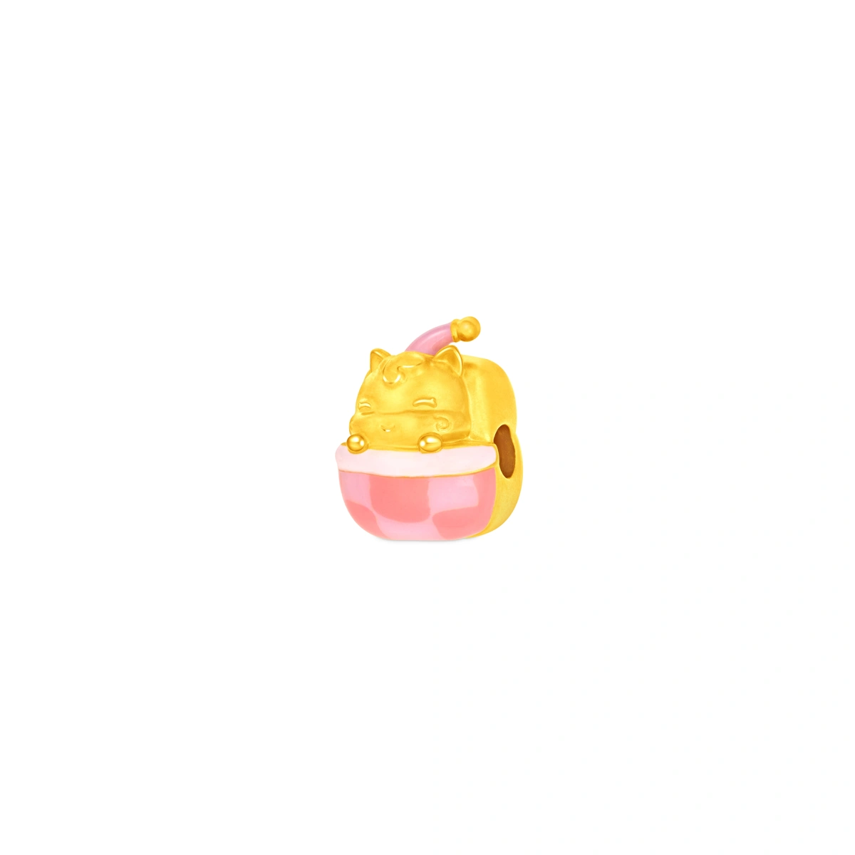 Sleeping Horse 999 Gold charm