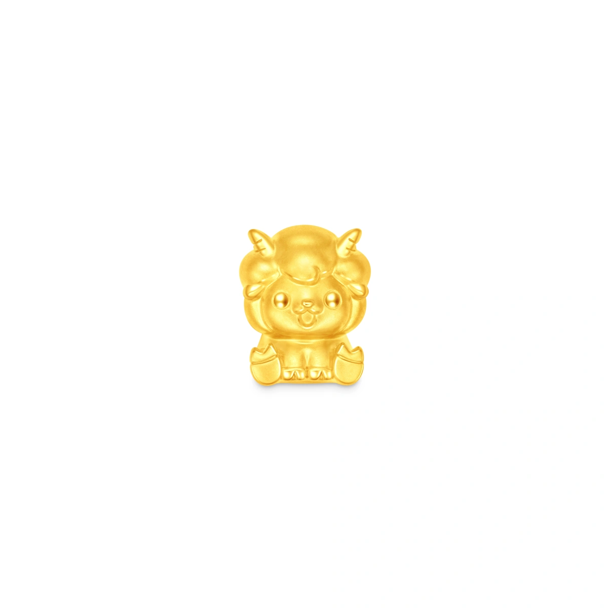 999 Gold charm